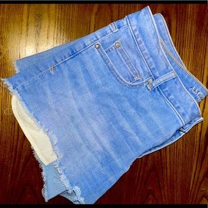 AE blue Jean cutoffs size 16. Shortie.